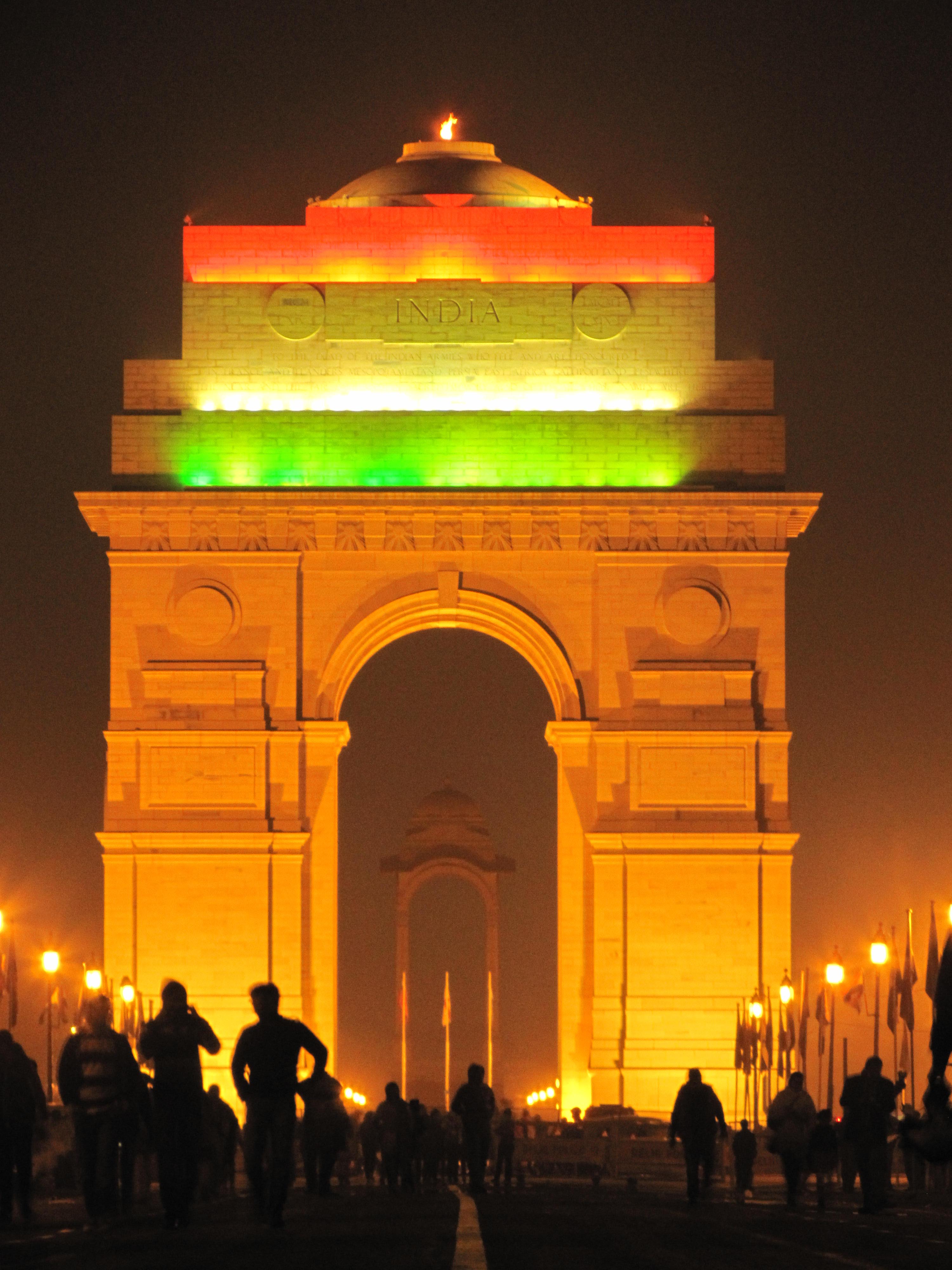 Ворота Индии, Дели